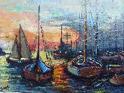 unknow artist Ultimate gleam USA oil painting artist